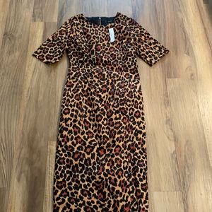 NWT JCrew Tall Elbow Sleeve Sheath Dress